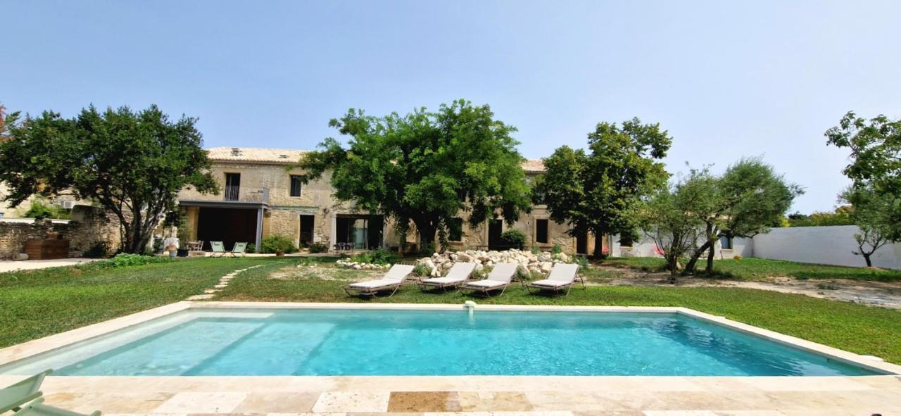 Saint-Hilaire-dʼOzilhan Appartement Dans Un Mas Provencal Renove מראה חיצוני תמונה
