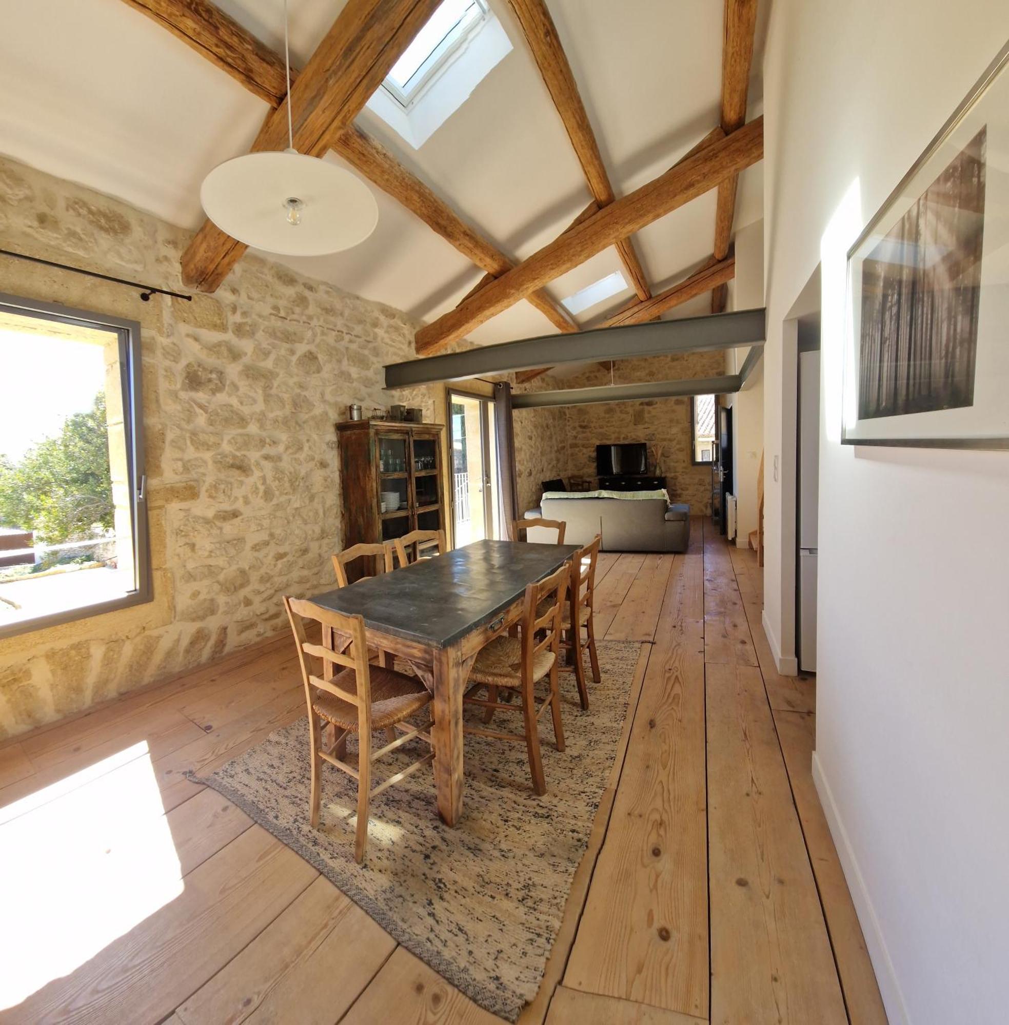 Saint-Hilaire-dʼOzilhan Appartement Dans Un Mas Provencal Renove מראה חיצוני תמונה