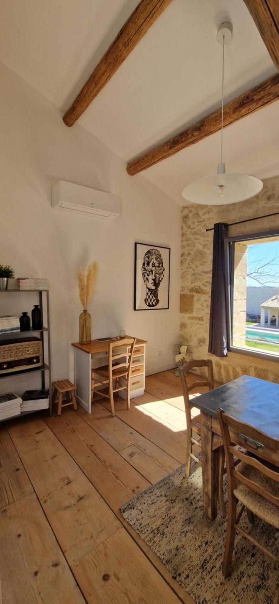 Saint-Hilaire-dʼOzilhan Appartement Dans Un Mas Provencal Renove מראה חיצוני תמונה
