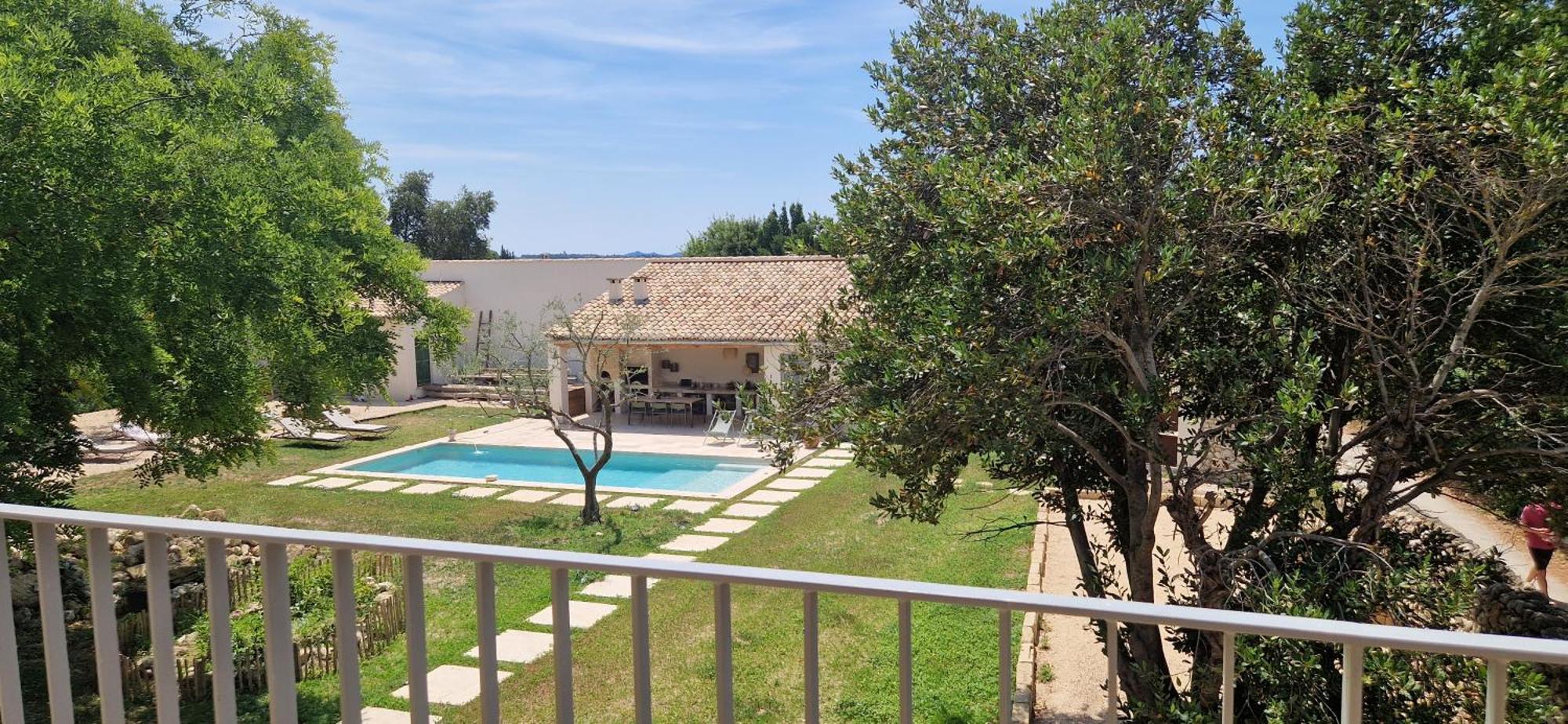 Saint-Hilaire-dʼOzilhan Appartement Dans Un Mas Provencal Renove מראה חיצוני תמונה